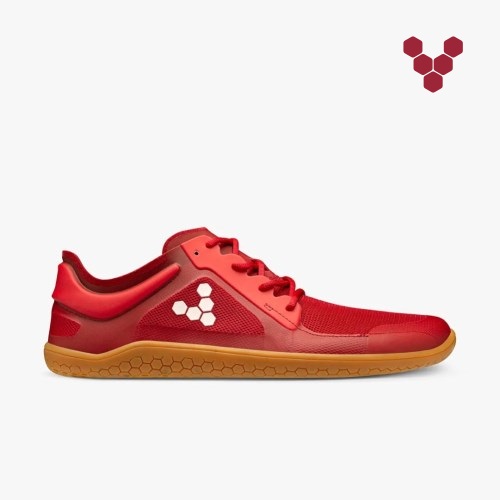 Vivobarefoot Primus Lite III Miesten Kengät Punainen (FI-AG8H)